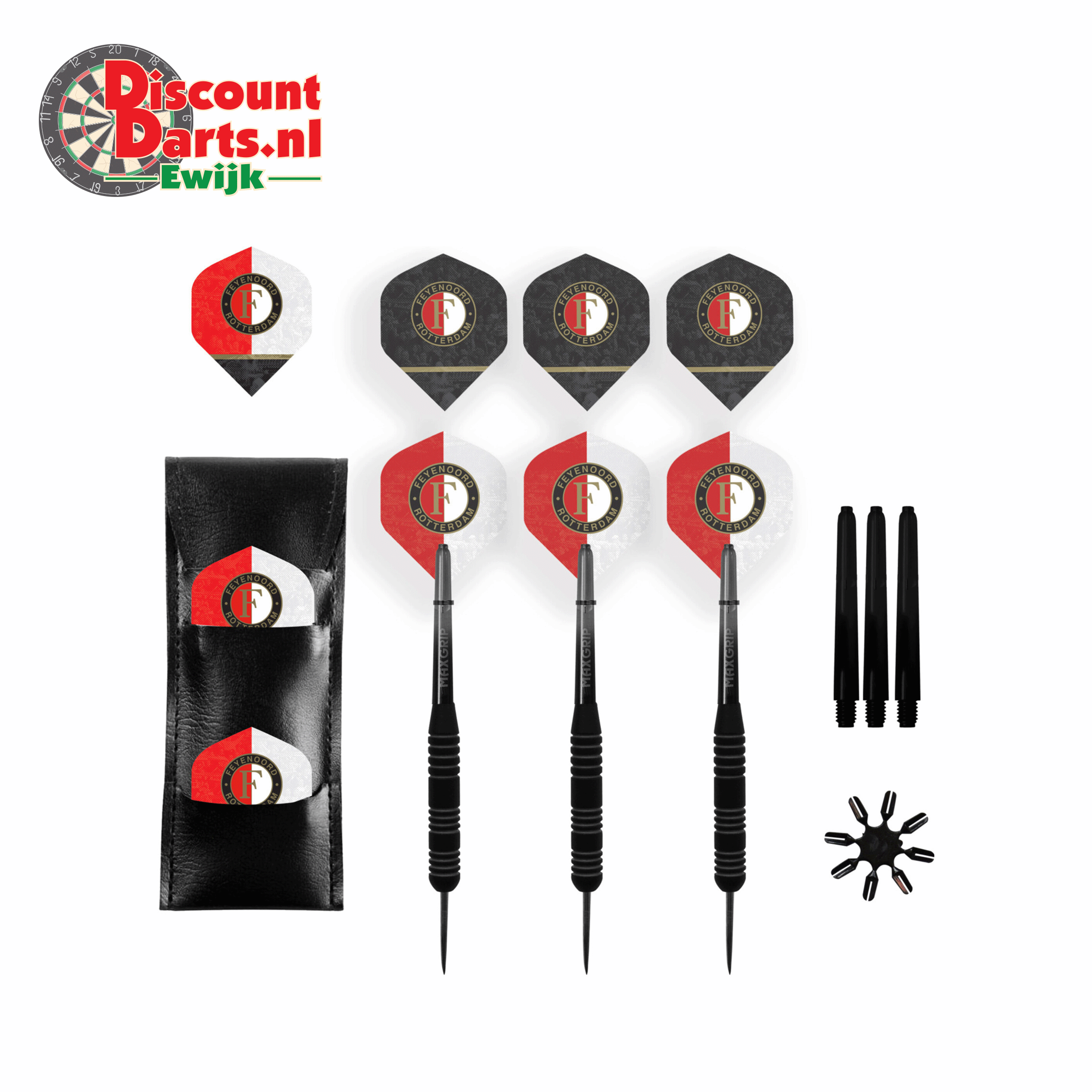 Feyenoord | Brass | Darts Set | 23 Gram