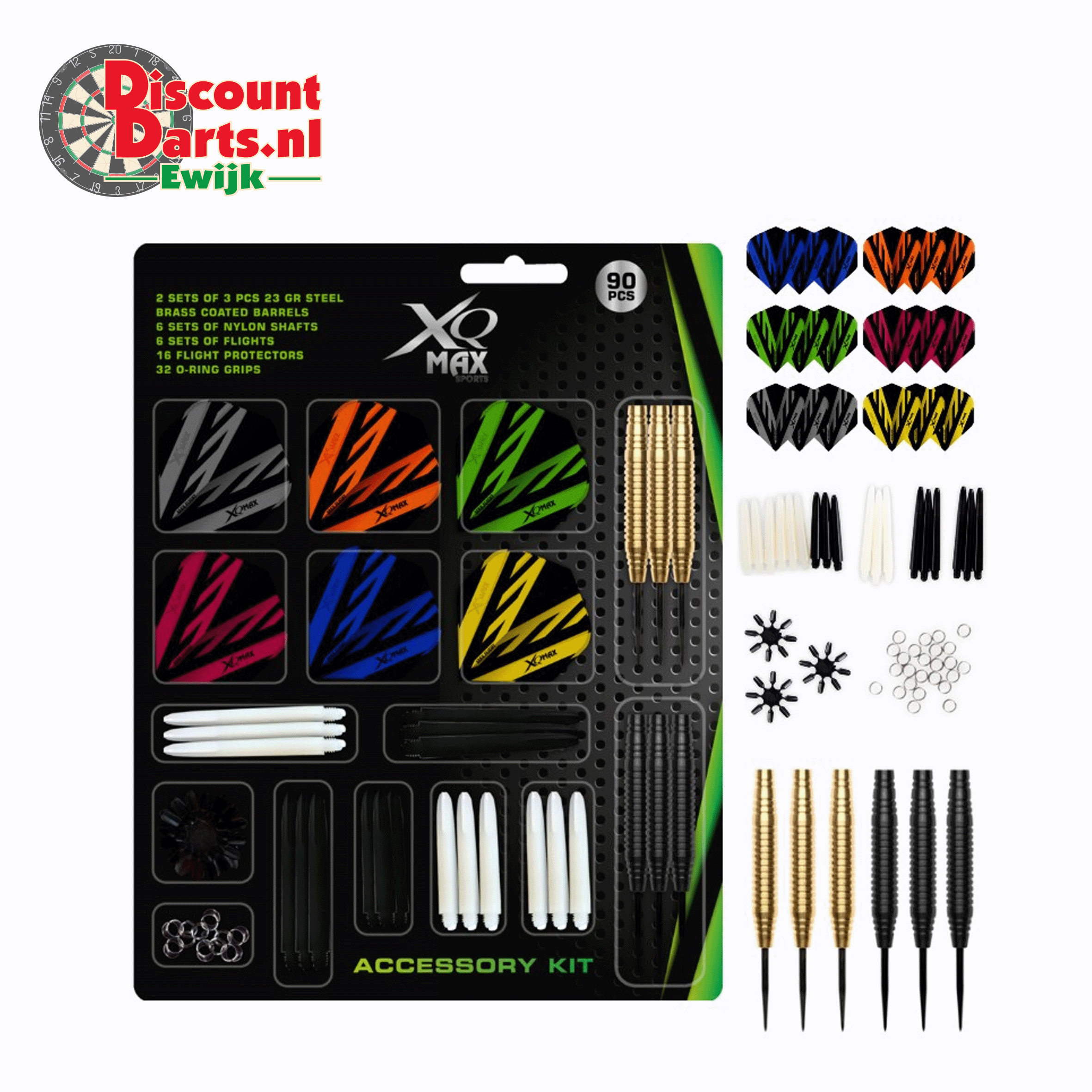 90 Pcs | Darts & Accessory Kit