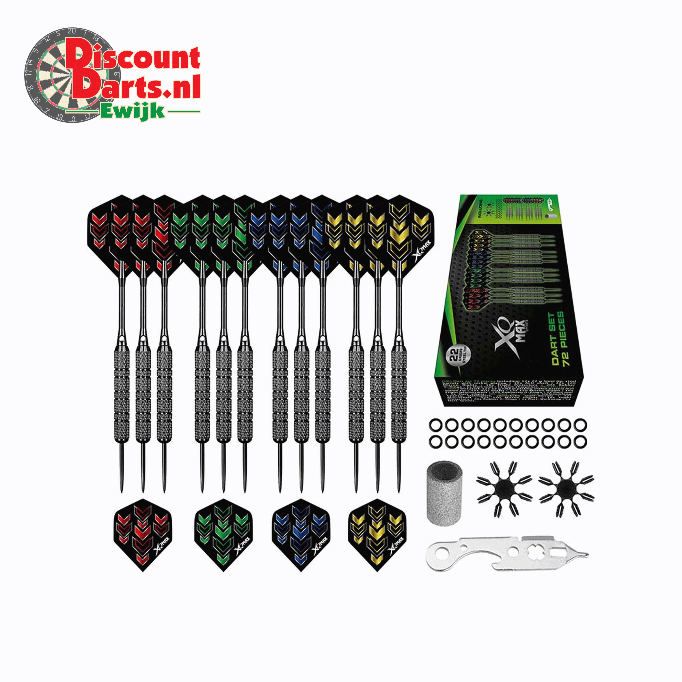 72 Pcs | Dartset